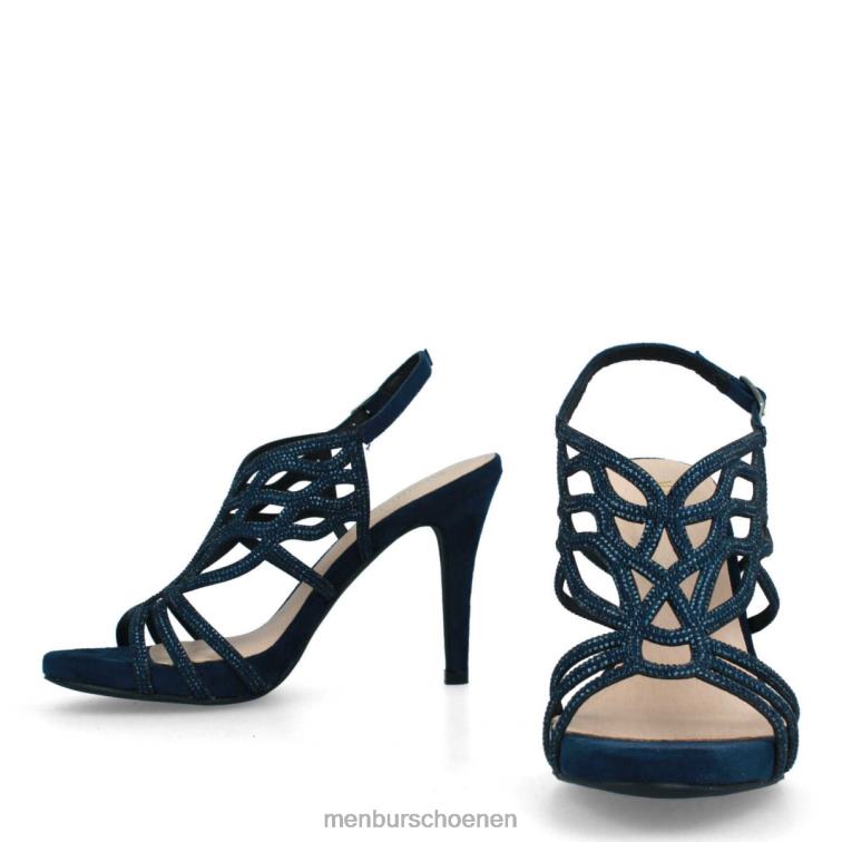 donkerblauw hoge hakken 64N06858 tertenia vrouwen Menbur