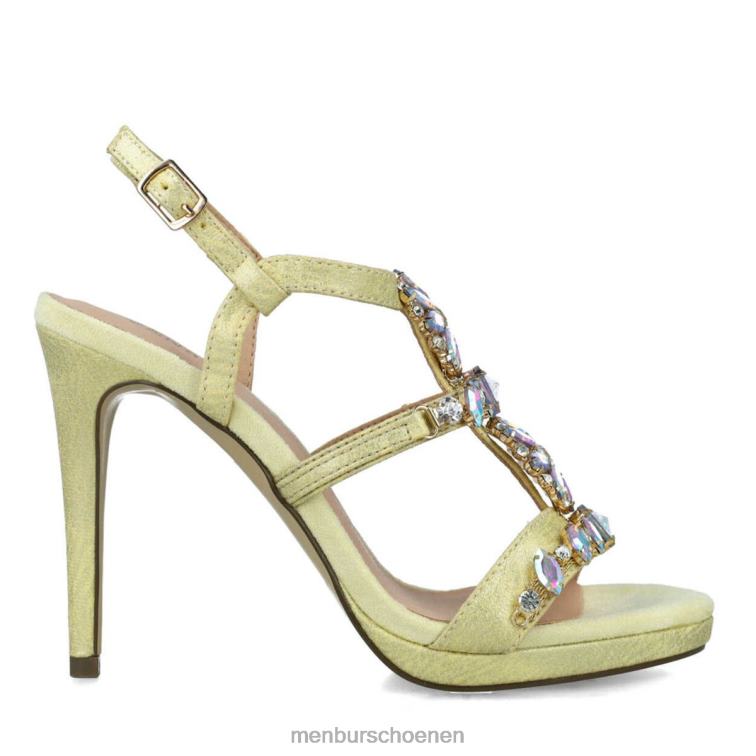 geel hoge hakken 64N063945 kwal vrouwen Menbur