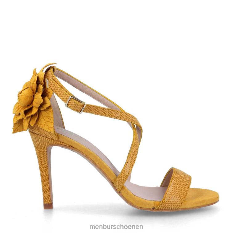 geel hoge hakken 64N064574 bianchi vrouwen Menbur