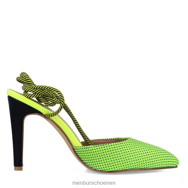 geel hoge hakken 64N064811 thee vrouwen Menbur