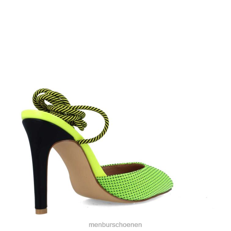 geel hoge hakken 64N064811 thee vrouwen Menbur