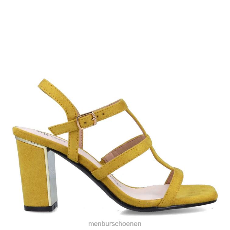 geel hoge hakken 64N065481 acis vrouwen Menbur