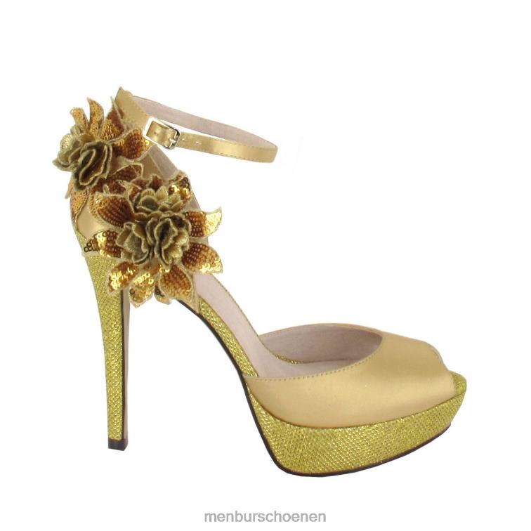goud hoge hakken 64N061138 guerin vrouwen Menbur