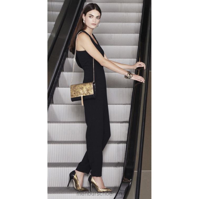 goud hoge hakken 64N061140 Noor vrouwen Menbur