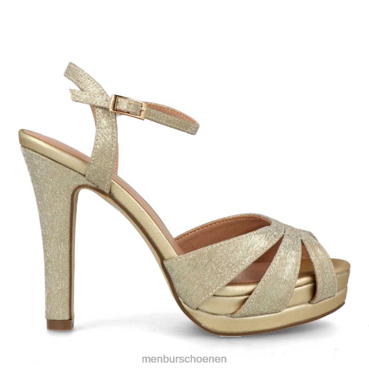 goud hoge hakken 64N061248 Marcello vrouwen Menbur