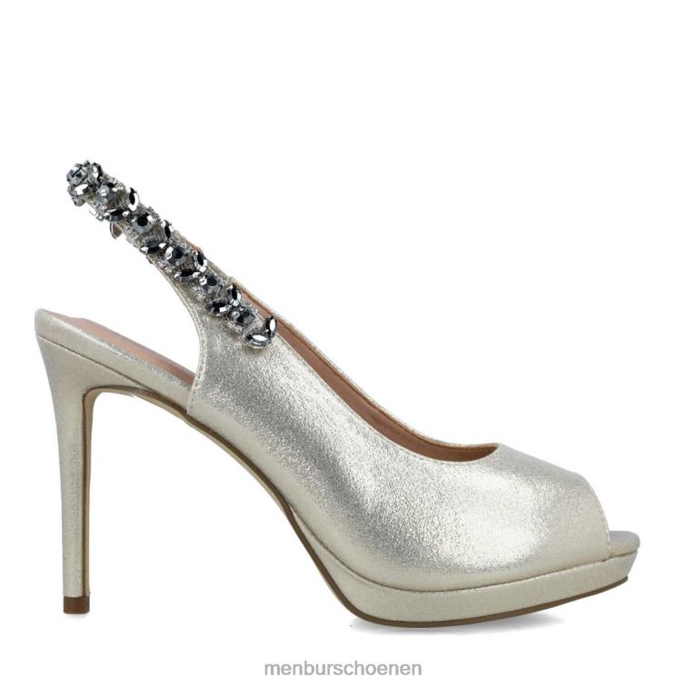 goud hoge hakken 64N061281 eunosto vrouwen Menbur