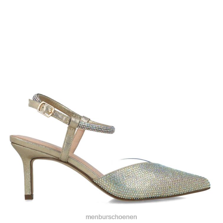 goud hoge hakken 64N061313 aequitas vrouwen Menbur