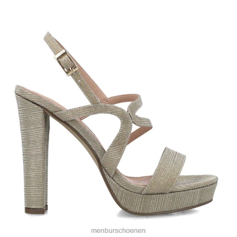 goud hoge hakken 64N061332 albunea vrouwen Menbur