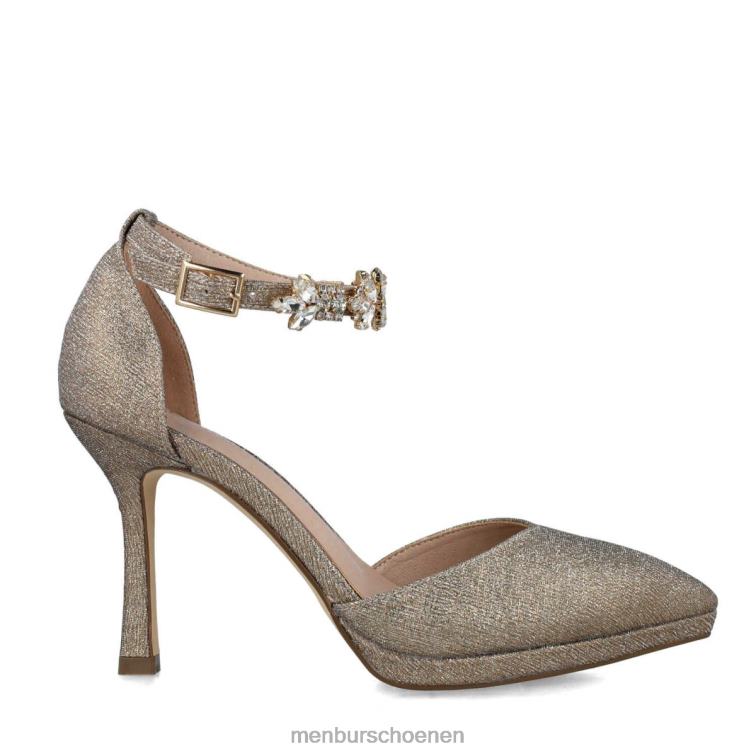 goud hoge hakken 64N061343 kaart vrouwen Menbur