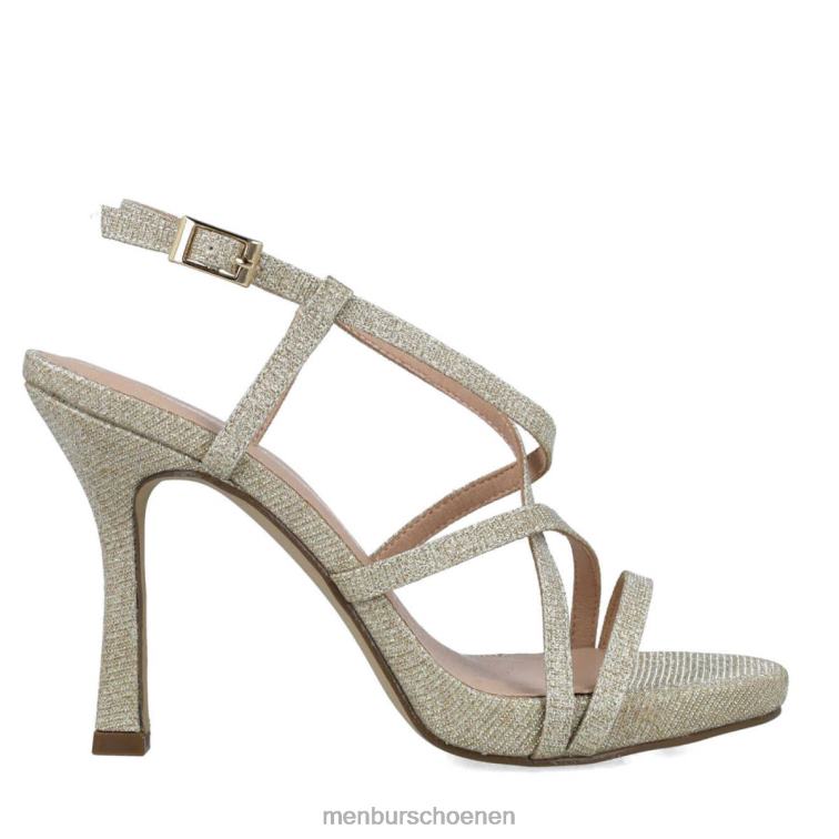 goud hoge hakken 64N061346 Aurora vrouwen Menbur