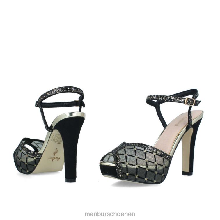 goud hoge hakken 64N061454 bagnoli vrouwen Menbur