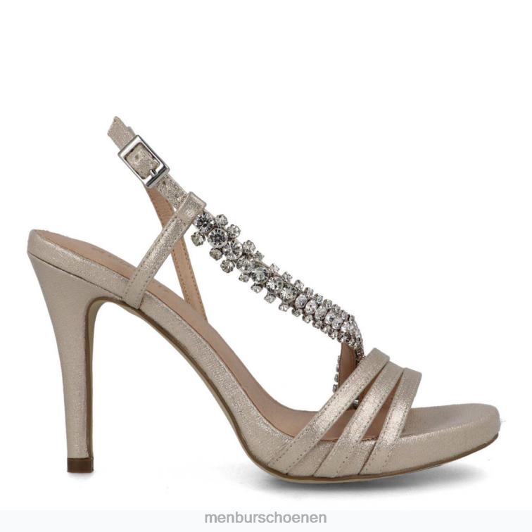 goud hoge hakken 64N061467 capro vrouwen Menbur