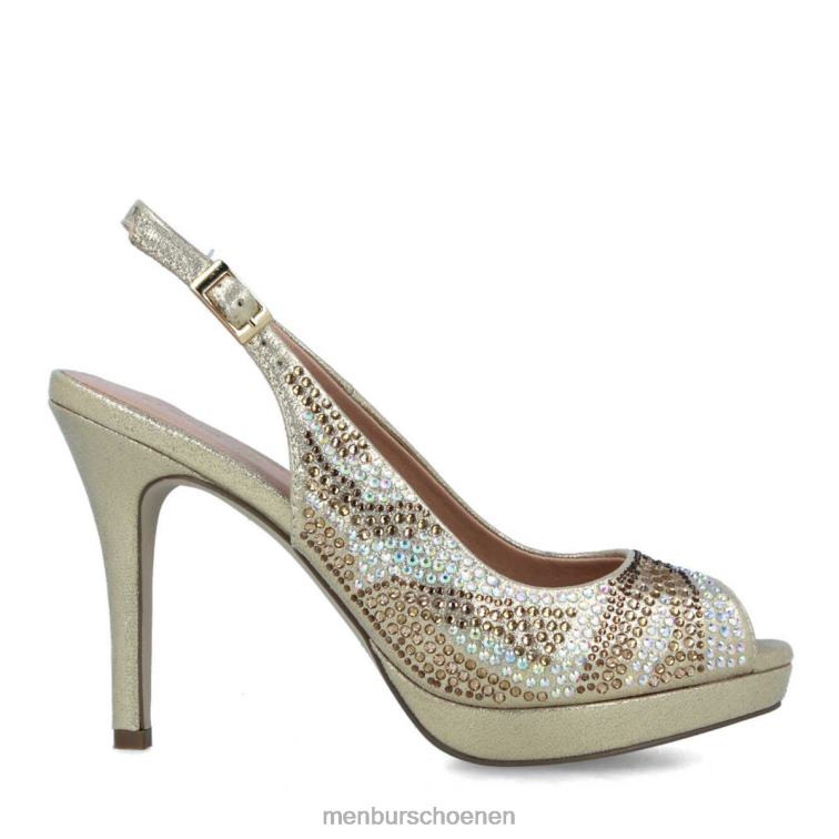 goud hoge hakken 64N061501 fenicea vrouwen Menbur