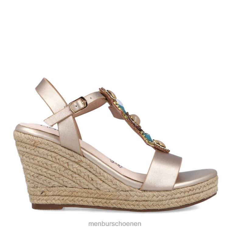 goud hoge hakken 64N061533 melione vrouwen Menbur