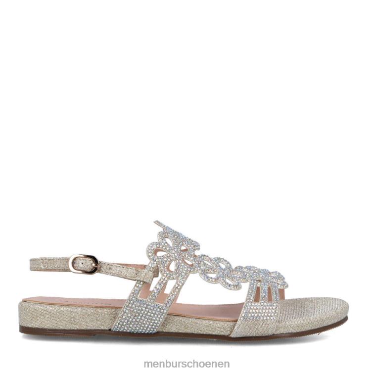 goud hoge hakken 64N061542 Calusco vrouwen Menbur