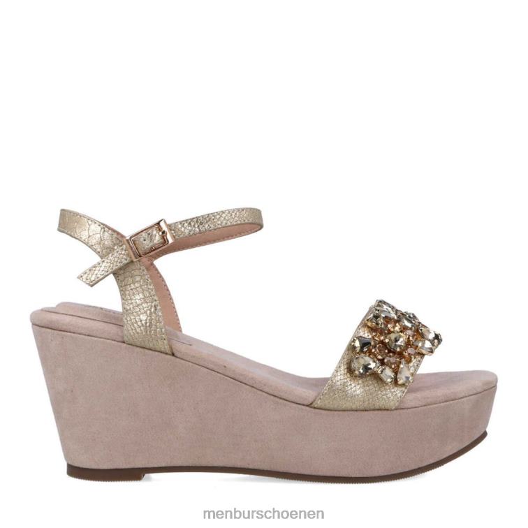 goud hoge hakken 64N061543 bersezio vrouwen Menbur