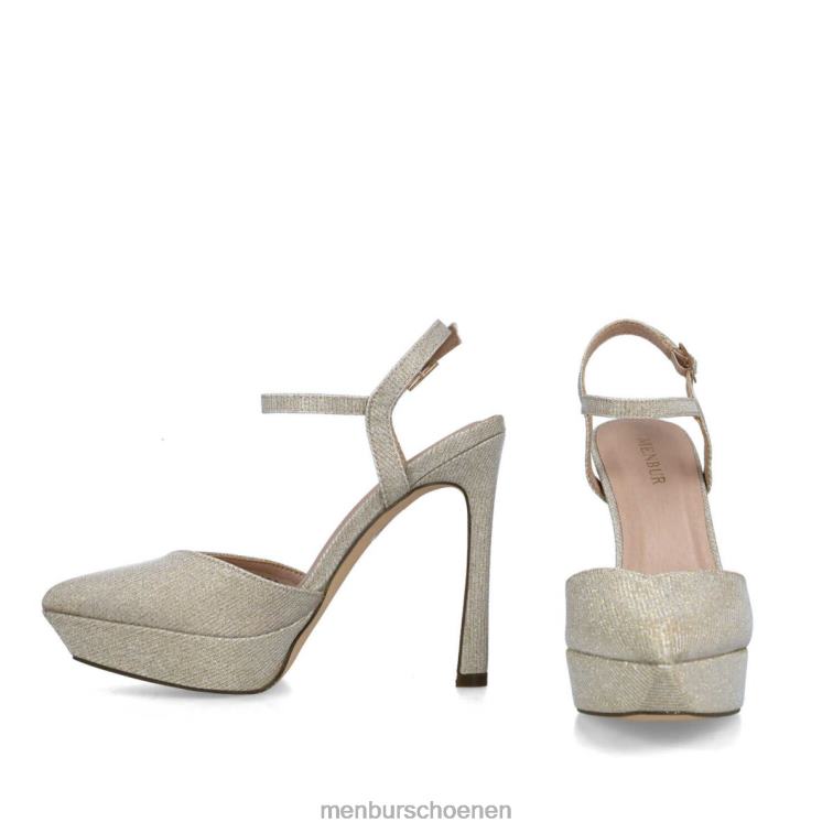 goud hoge hakken 64N063730 pollux vrouwen Menbur