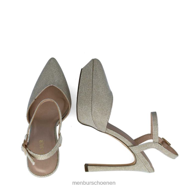 goud hoge hakken 64N063730 pollux vrouwen Menbur