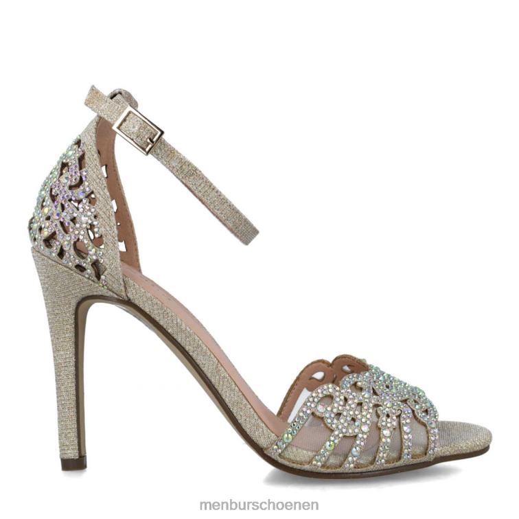 goud hoge hakken 64N063770 verborgen vrouwen Menbur