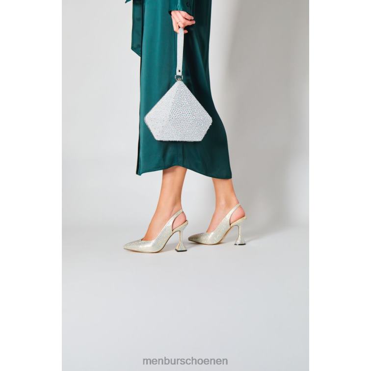 goud hoge hakken 64N063902 aquamarina vrouwen Menbur