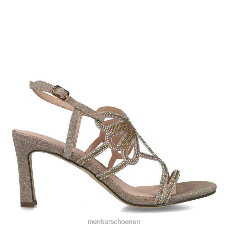 goud hoge hakken 64N063988 euporie vrouwen Menbur