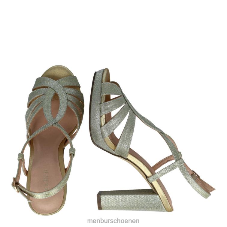 goud hoge hakken 64N063997 creonte vrouwen Menbur