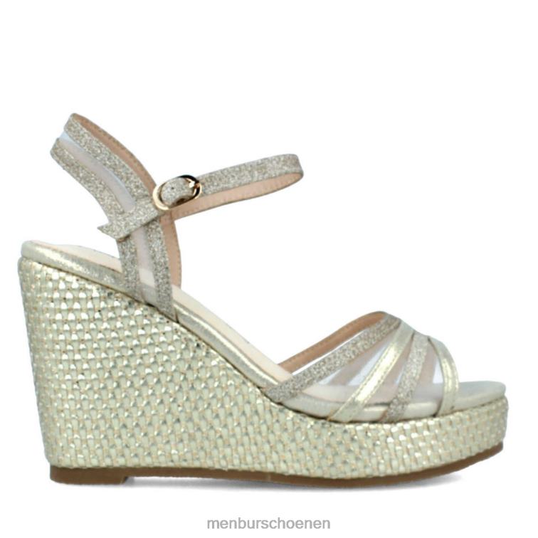 goud hoge hakken 64N064073 bacemi vrouwen Menbur