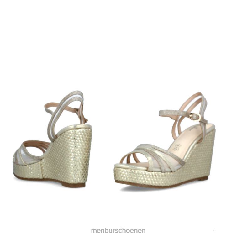 goud hoge hakken 64N064073 bacemi vrouwen Menbur