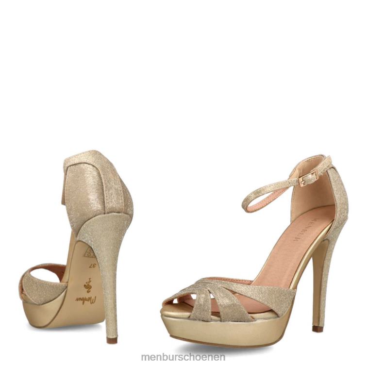 goud hoge hakken 64N064147 volania vrouwen Menbur