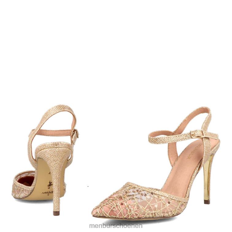 goud hoge hakken 64N064177 birori vrouwen Menbur