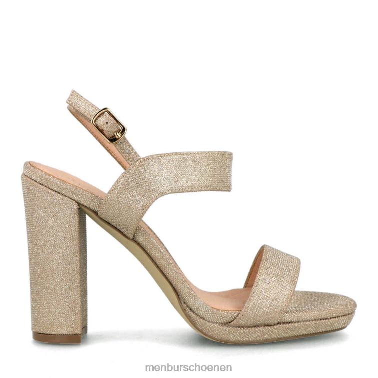 goud hoge hakken 64N064209 auronzo vrouwen Menbur