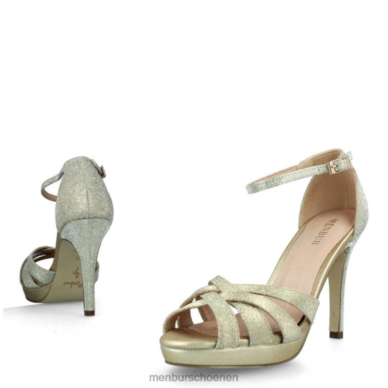 goud hoge hakken 64N064268 volperino vrouwen Menbur