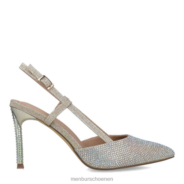 goud hoge hakken 64N064864 gosjenita vrouwen Menbur