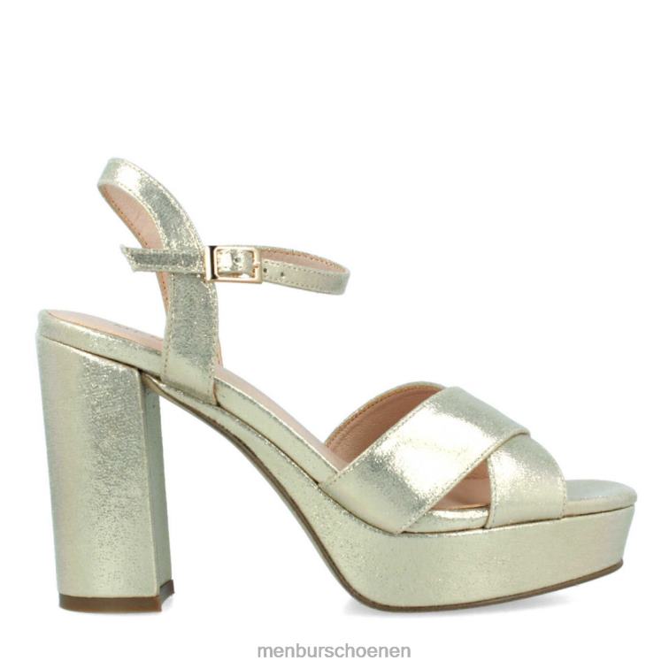 goud hoge hakken 64N064903 anversa vrouwen Menbur