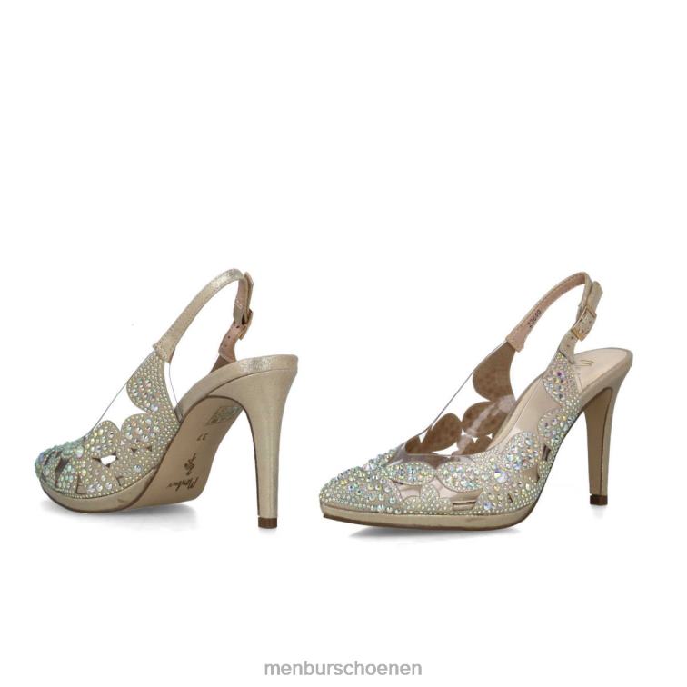 goud hoge hakken 64N06714 antlia vrouwen Menbur