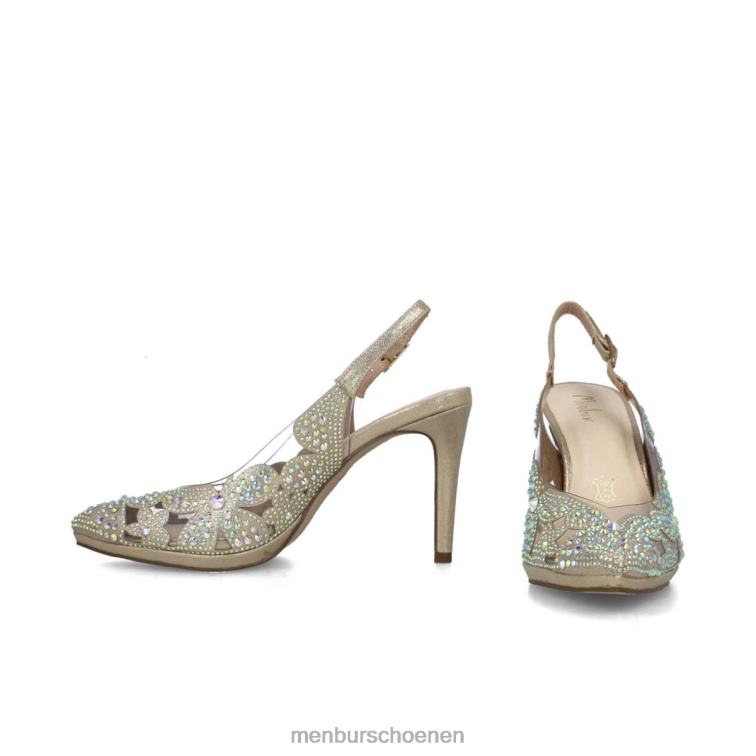 goud hoge hakken 64N06714 antlia vrouwen Menbur