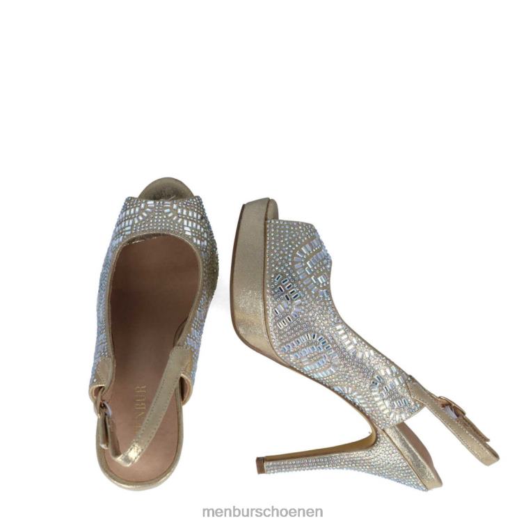 goud hoge hakken 64N06794 cianita vrouwen Menbur