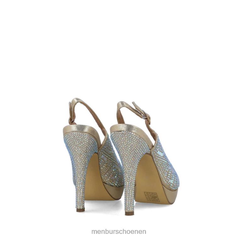 goud hoge hakken 64N06794 cianita vrouwen Menbur