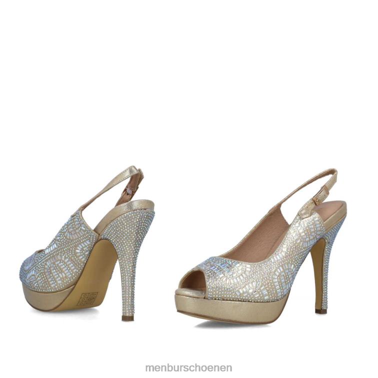 goud hoge hakken 64N06794 cianita vrouwen Menbur