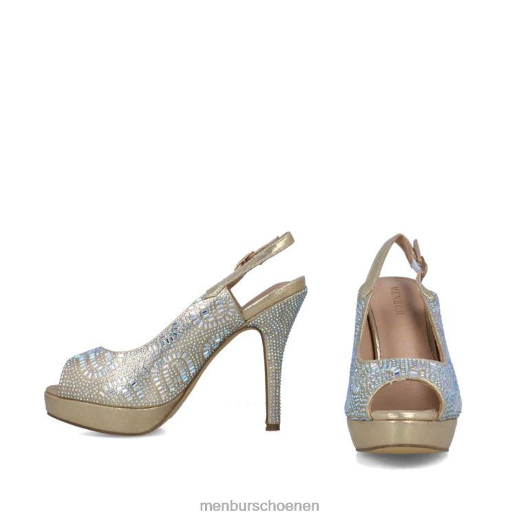 goud hoge hakken 64N06794 cianita vrouwen Menbur