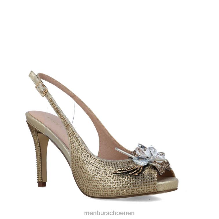 goud hoge hakken 64N06796 Melanita vrouwen Menbur