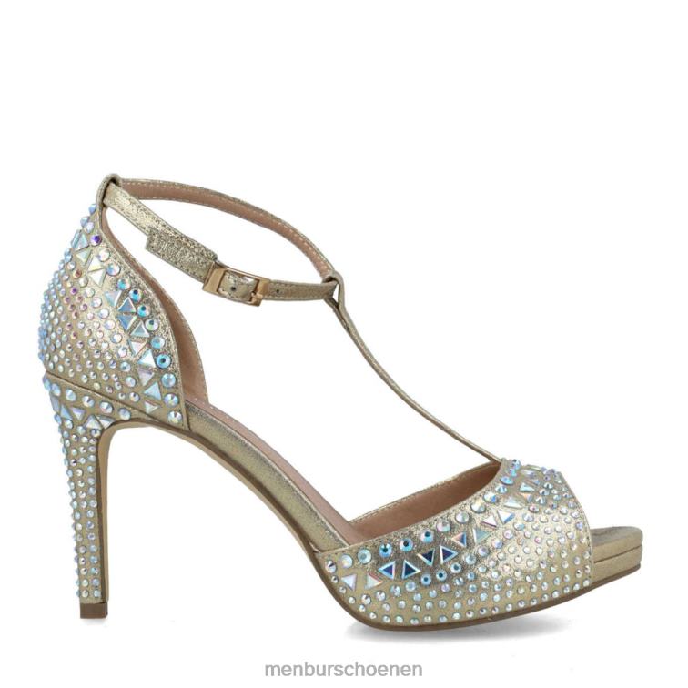 goud hoge hakken 64N06801 axinita vrouwen Menbur