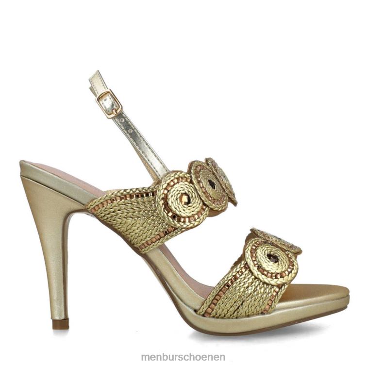 goud hoge hakken 64N06851 cefiso vrouwen Menbur