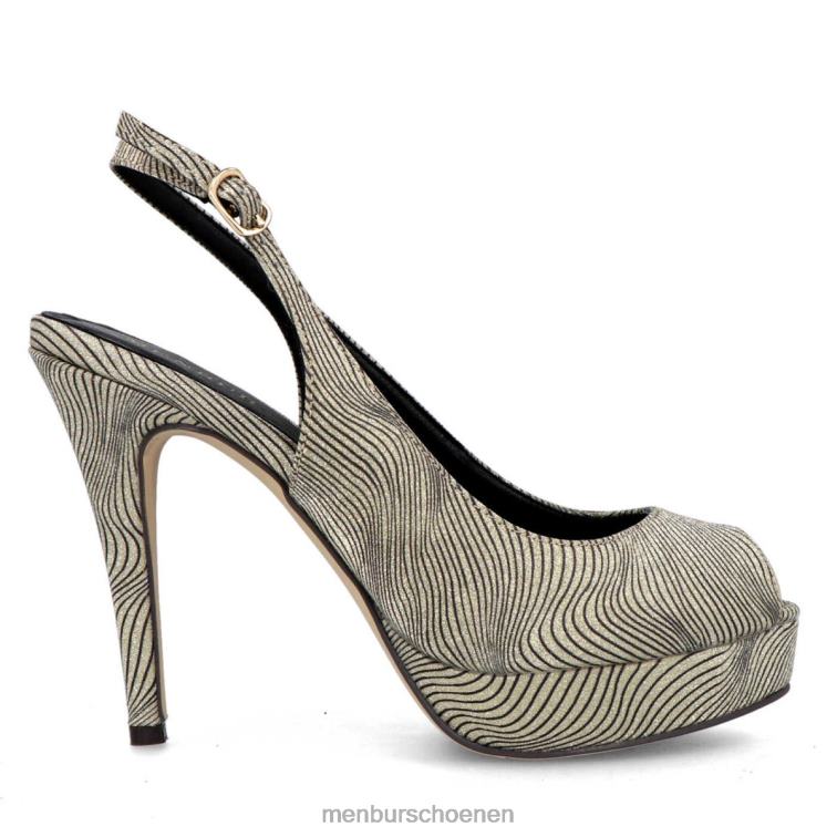 goud hoge hakken 64N06891 Bertolli vrouwen Menbur