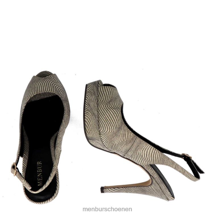 goud hoge hakken 64N06891 Bertolli vrouwen Menbur