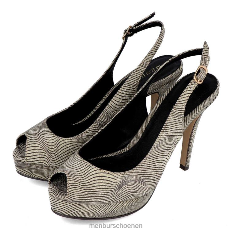 goud hoge hakken 64N06891 Bertolli vrouwen Menbur