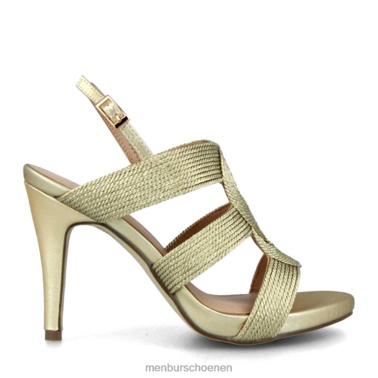 goud hoge hakken 64N06932 irpino vrouwen Menbur