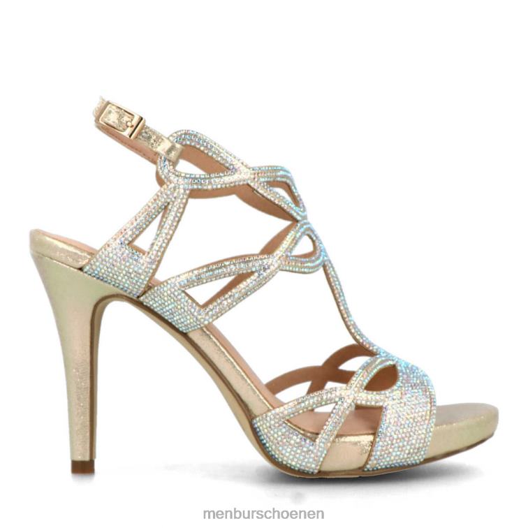 goud hoge hakken 64N06934 Vezzola vrouwen Menbur