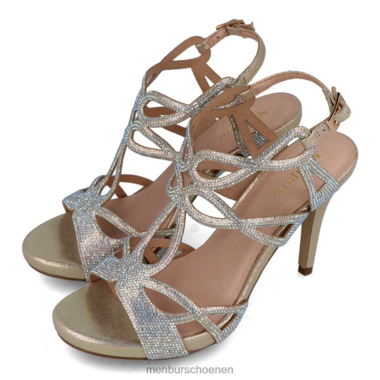 goud hoge hakken 64N06934 Vezzola vrouwen Menbur