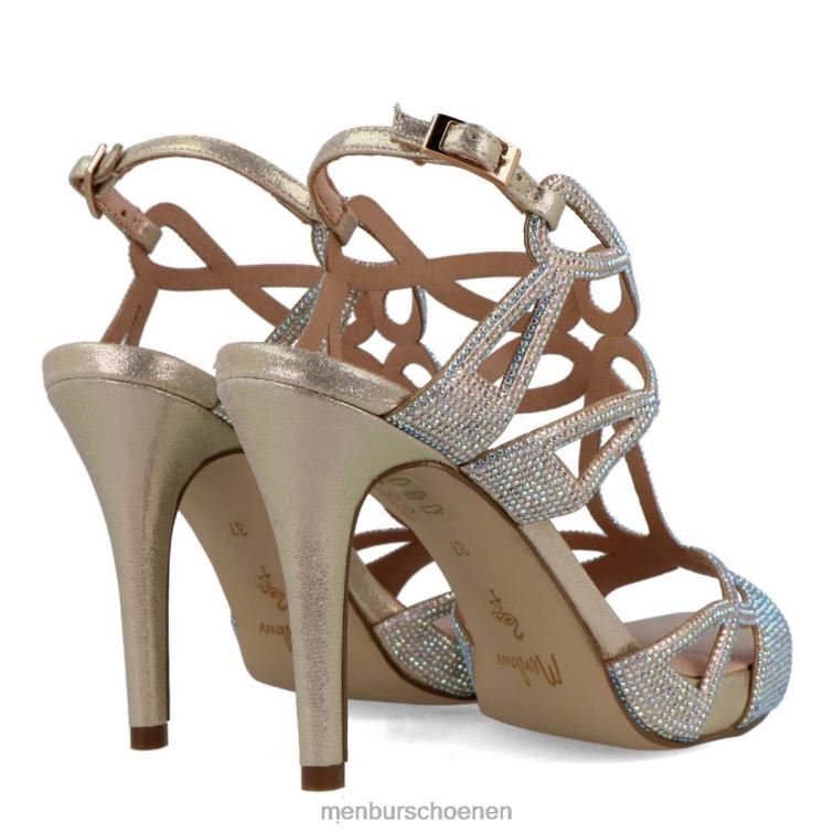 goud hoge hakken 64N06934 Vezzola vrouwen Menbur